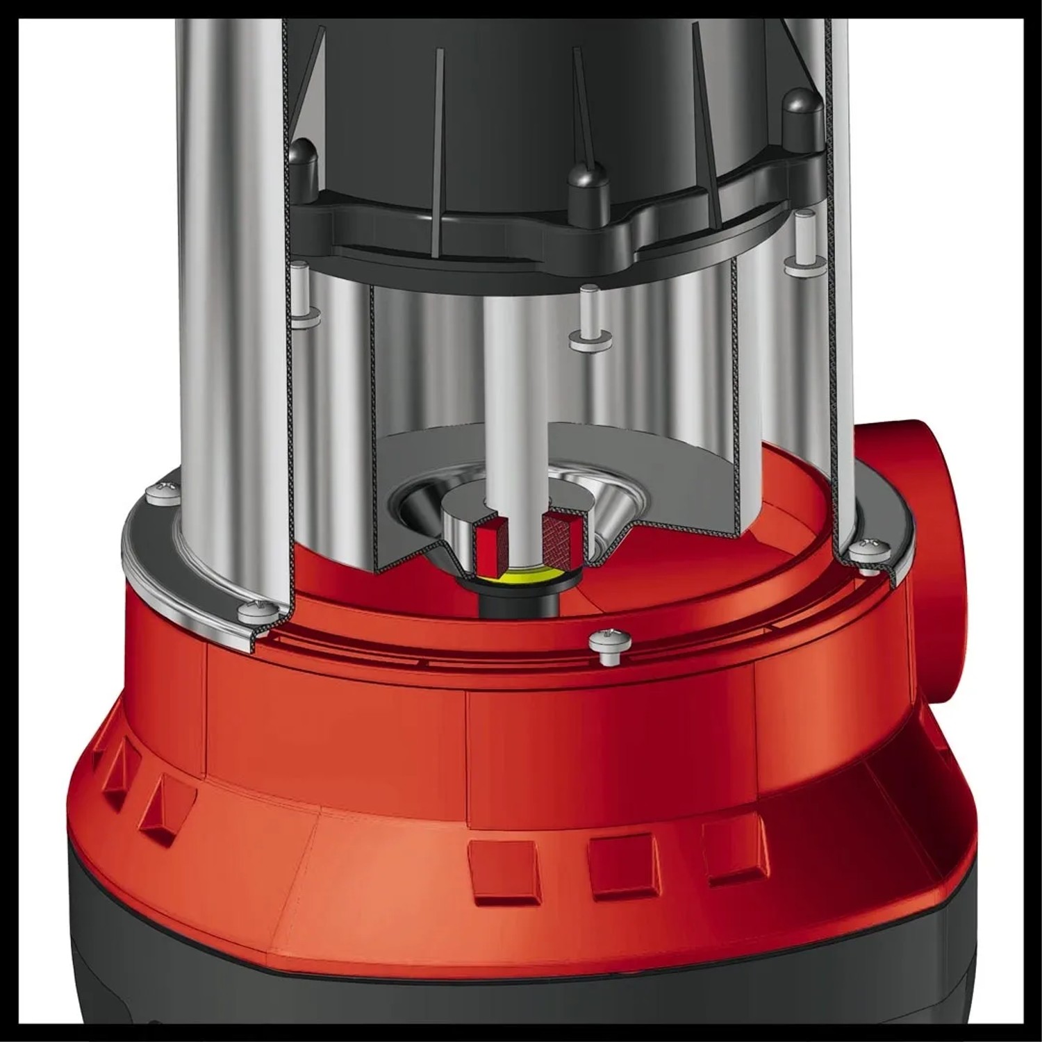 Einhell GC-DP 7035 LL Schmutzwasserpumpe, 2in1 Klar- & Schmutzwasserpumpe mit Tragegriff.