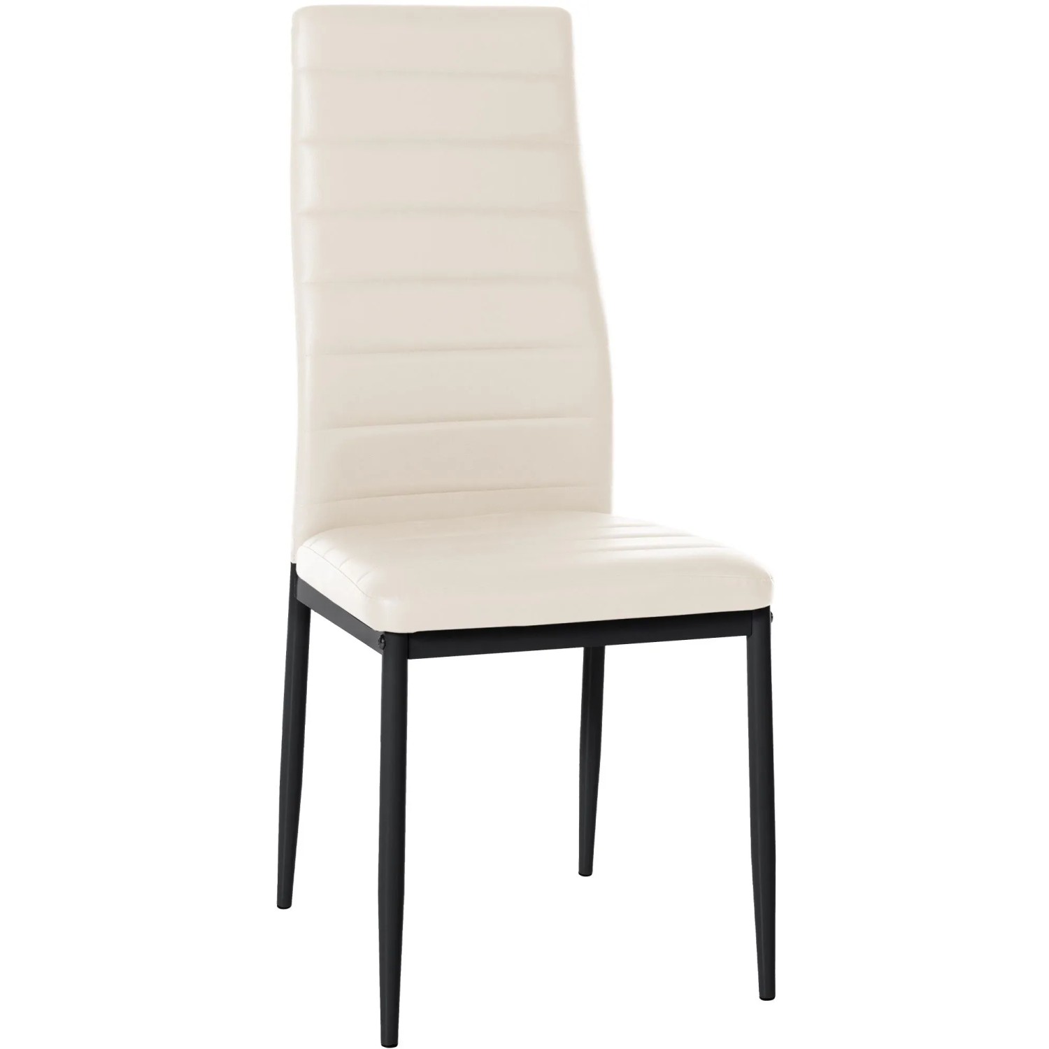 CLP Esszimmerstuhl Mayfair creme/Kunstleder