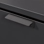 Detailaufnahme: Griff des Enders Grill-Trolleys für Monroe Pro, Colorado & Boston Gasgrills.