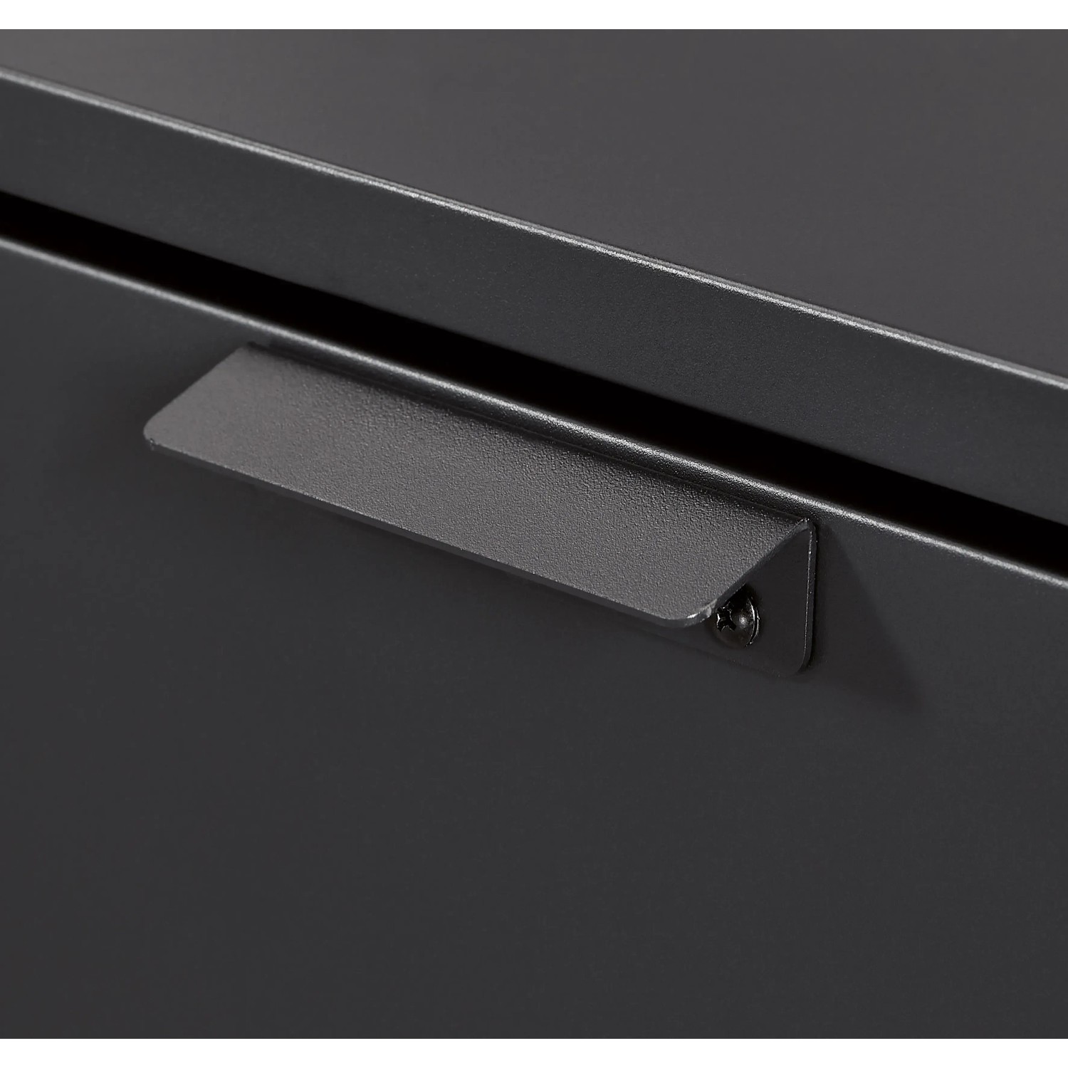 Detailaufnahme: Griff des Enders Grill-Trolleys für Monroe Pro, Colorado & Boston Gasgrills.