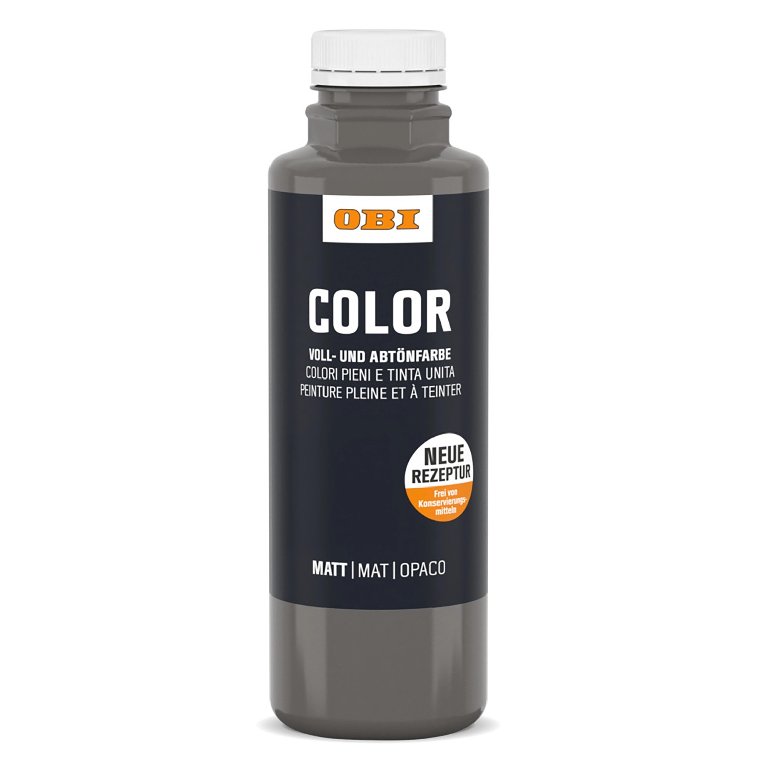 OBI Color Voll- und Abtönfarbe 500 ml Anthrazit