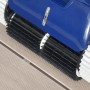 CF Poolroboter CF200CL, blau-schwarz, mit Raupenantrieb für die Poolreinigung.