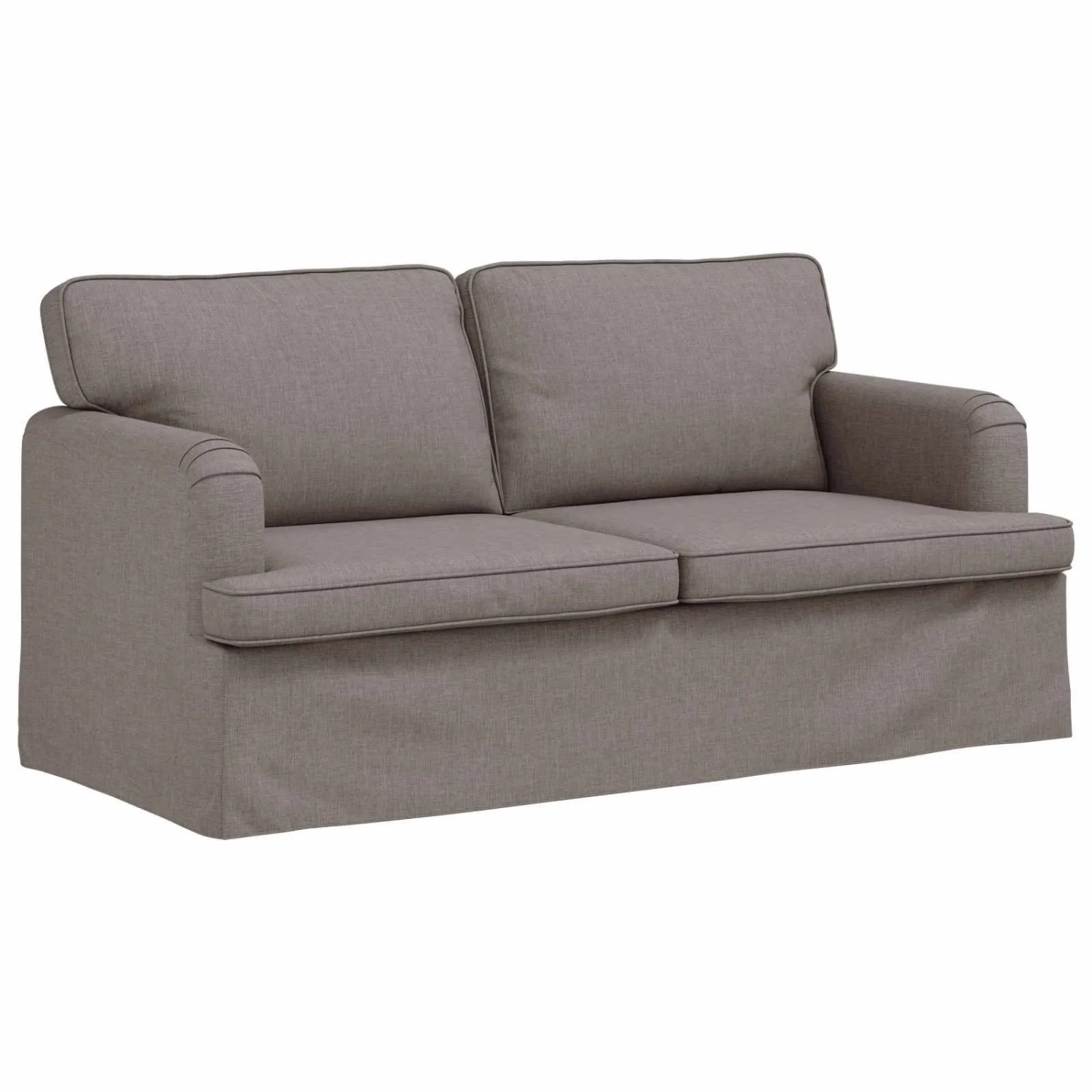vidaXL Sofa Taupe 142 x 80 x 85 cm Stoff 42024494