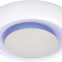Weiße LED-Deckenleuchte Ferrilo, 50 cm Durchmesser, mit farbwechselnden LEDs.