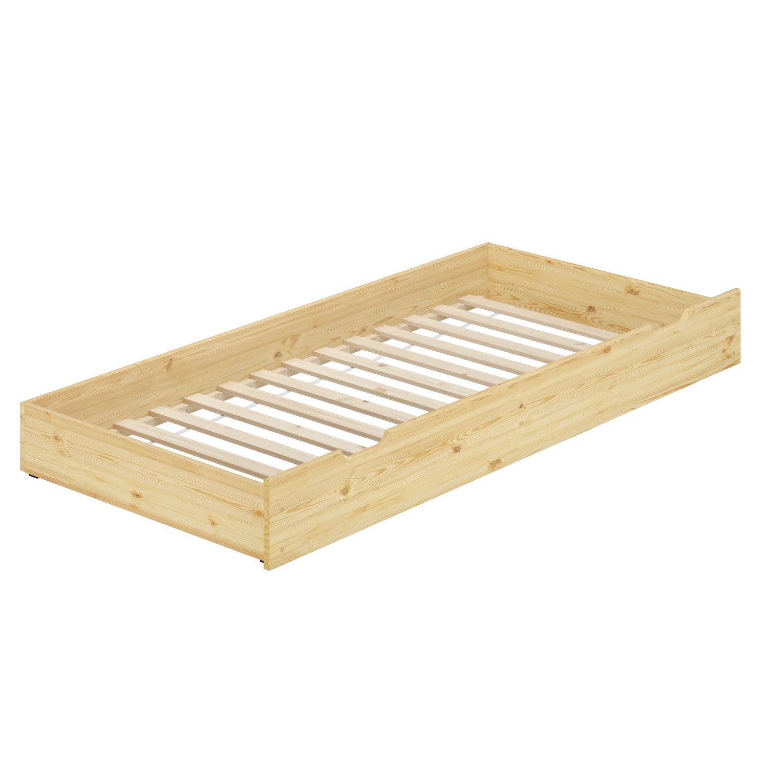 Erst-Holz Bettkasten Gästebett als Zusatzbett für Betten – mit Rollrost Mod günstig online kaufen