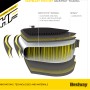 Detailansicht des Bestway Hydro-Force SUP Touring Board Materials: Drop-Stitch und TriTech™ Laminierung.