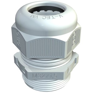 OBO Bettermann Kabelverschraubung M20 Lichtgrau 50 Stück