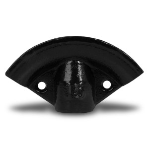 EBERTH Druckstück 1/2 Zoll für Rohrbiegemaschine, Gusseisen, schwarz.