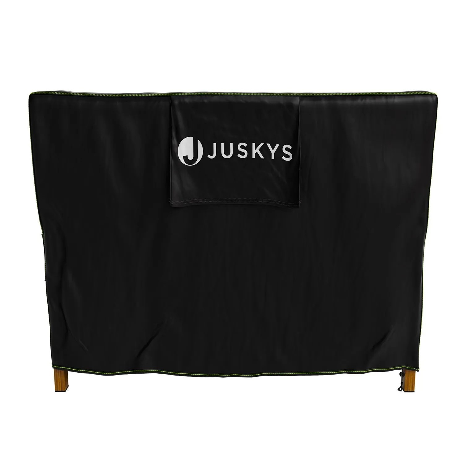 Schwarze Juskys Schutzhülle CoverSafe Pro für Gartenmöbel, 150x90x75 cm.