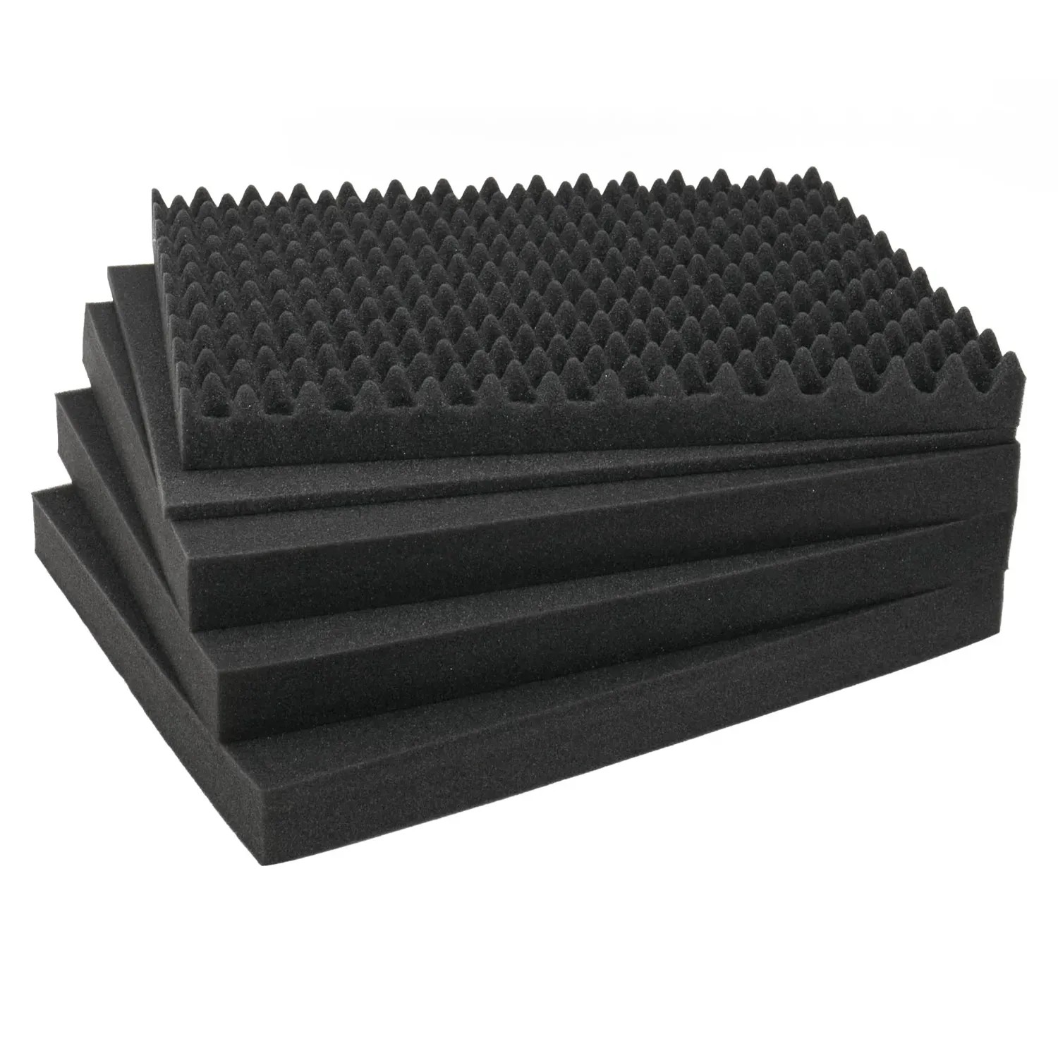 HMF ODR100-57CM Koffereinlagen mit Rasterschaumstoff für Outdoor-Fotokoffer 5er Set 51 x 35 cm