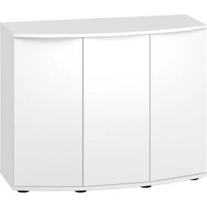 Weißer Juwel Aquariumunterschrank SBX Vision 180 mit drei Türen.