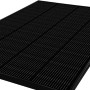 Schwarzes SUNSHARE 200W Solarmodul für Balkonkraftwerke mit TopCon N Typ Zellen.