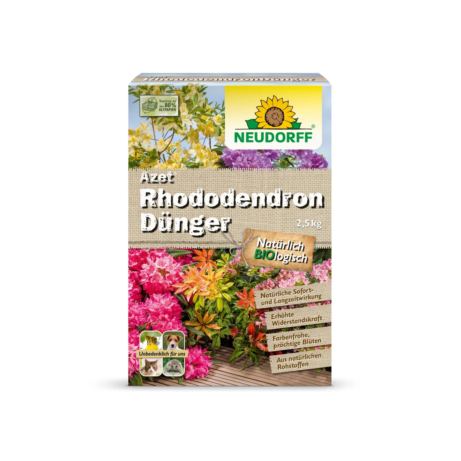 Neudorff Azet Rhododendron-Dünger 2,5 kg