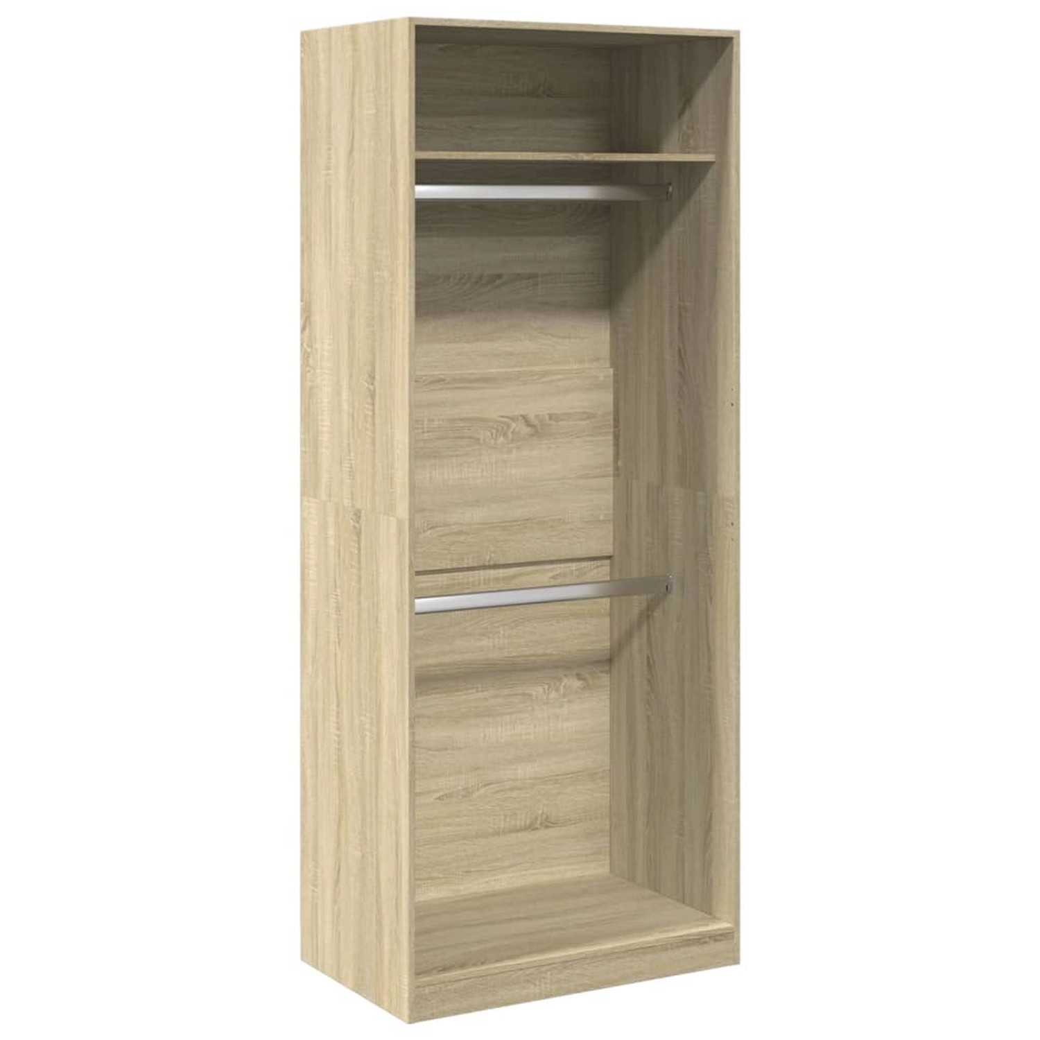vidaXL Kleiderschrank Sonoma-Eiche 80x50x200 cm Holzwerkstoff 3307794 günstig online kaufen