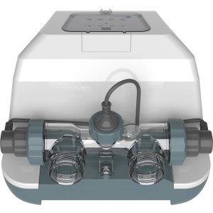 CF Pool-Salzanlage 50iP zur Desinfektion von Pools bis 22.000 l, mit Zeitschaltuhr und Selbstreinigung.