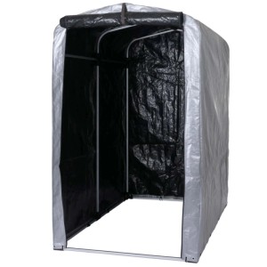 MCW Fahrradgarage N61 201x121x201cm Silber