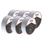 Sechs Rollen Daprona Butylband, 6 x 10m, Alu Silber, Dichtband und Reparaturband.