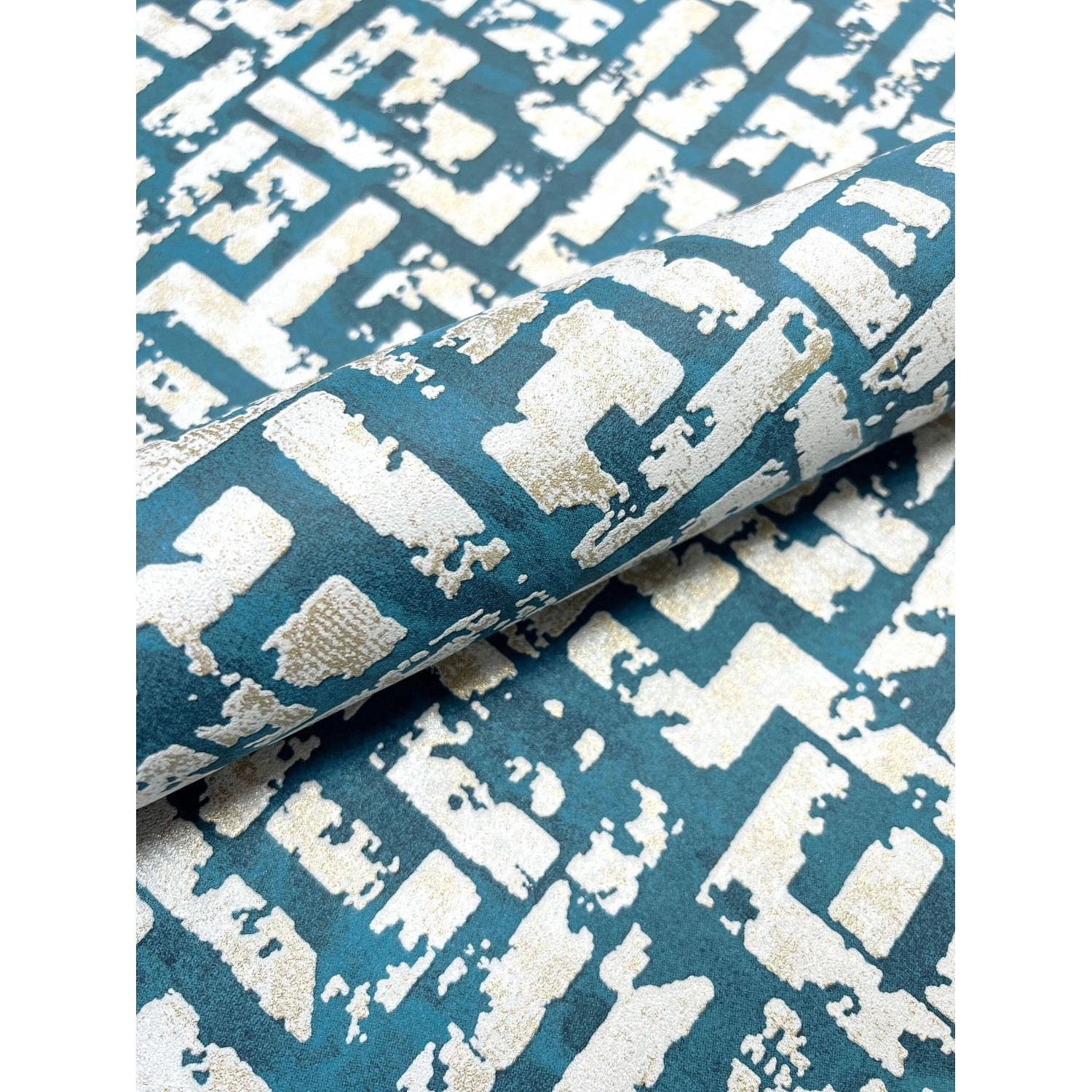 Newroom Vliestapete Timba Blue Leicht Glänzend Grafisch FSC® günstig online kaufen