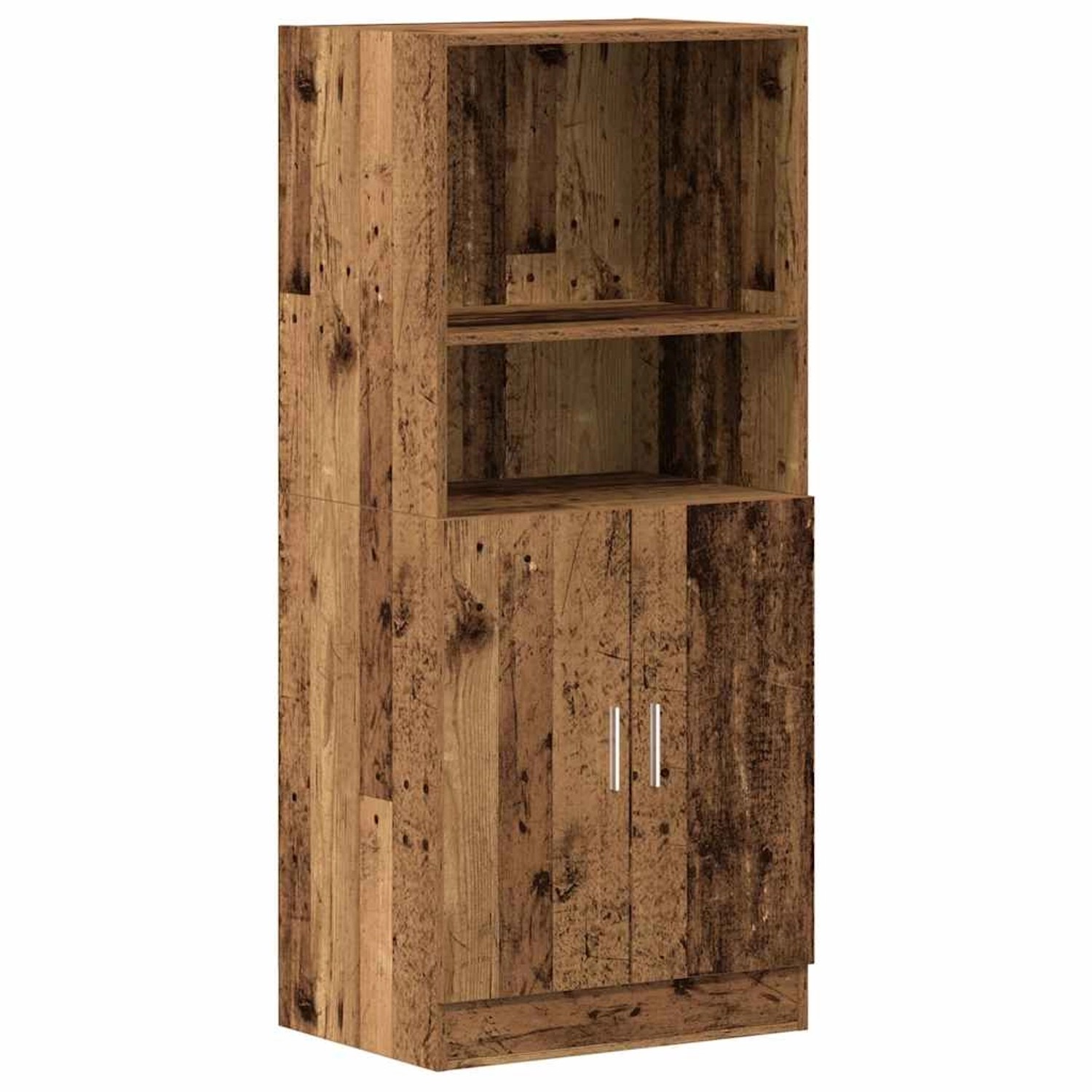 vidaXL Küchenschrank Altholz-Optik 57x41,5x131,5 cm Holzwerkstoff 860128 günstig online kaufen
