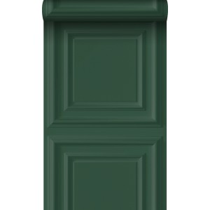 Origin Luxury Wallcoverings Tapete Holzwandverkleidung Dunkelgrün 53 Cm X 1005 Cm 347831