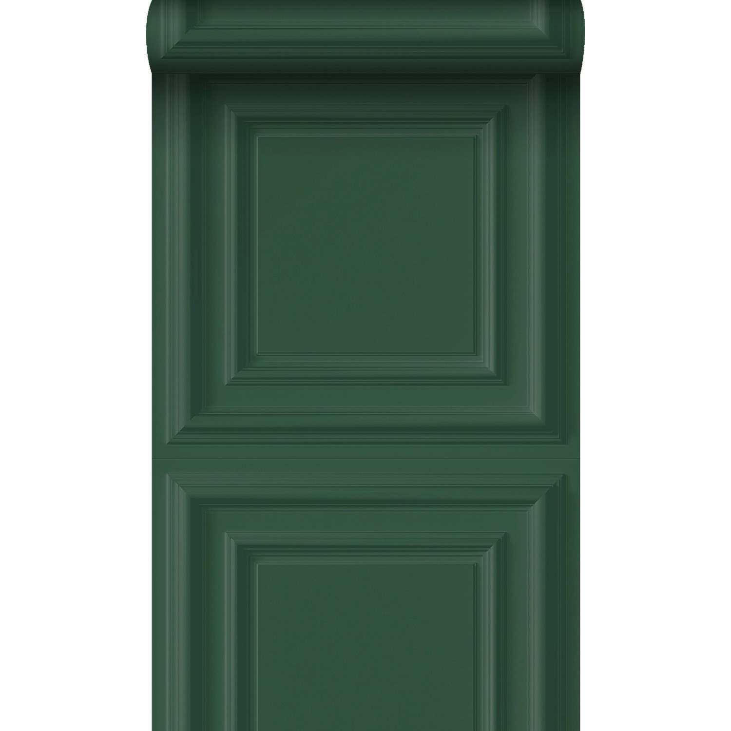 Origin Luxury Wallcoverings Tapete Holzwandverkleidung Dunkelgrün 53 Cm X 1 günstig online kaufen