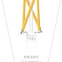 Philips Smart LED-Leuchtmittel 60W E27 Edison Filament, klare Vintage-Glühbirne für smarte Beleuchtung.