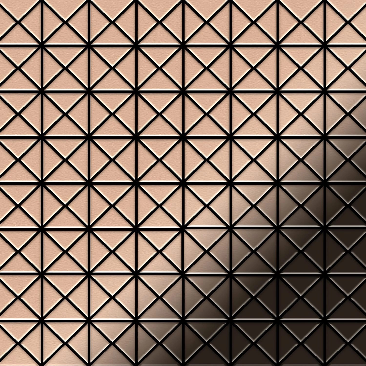 ALLOY Mosaik Fliese Massiv Metall Kupfer Gewalzt Kupfer 1,6mm Stark Deco-cm günstig online kaufen