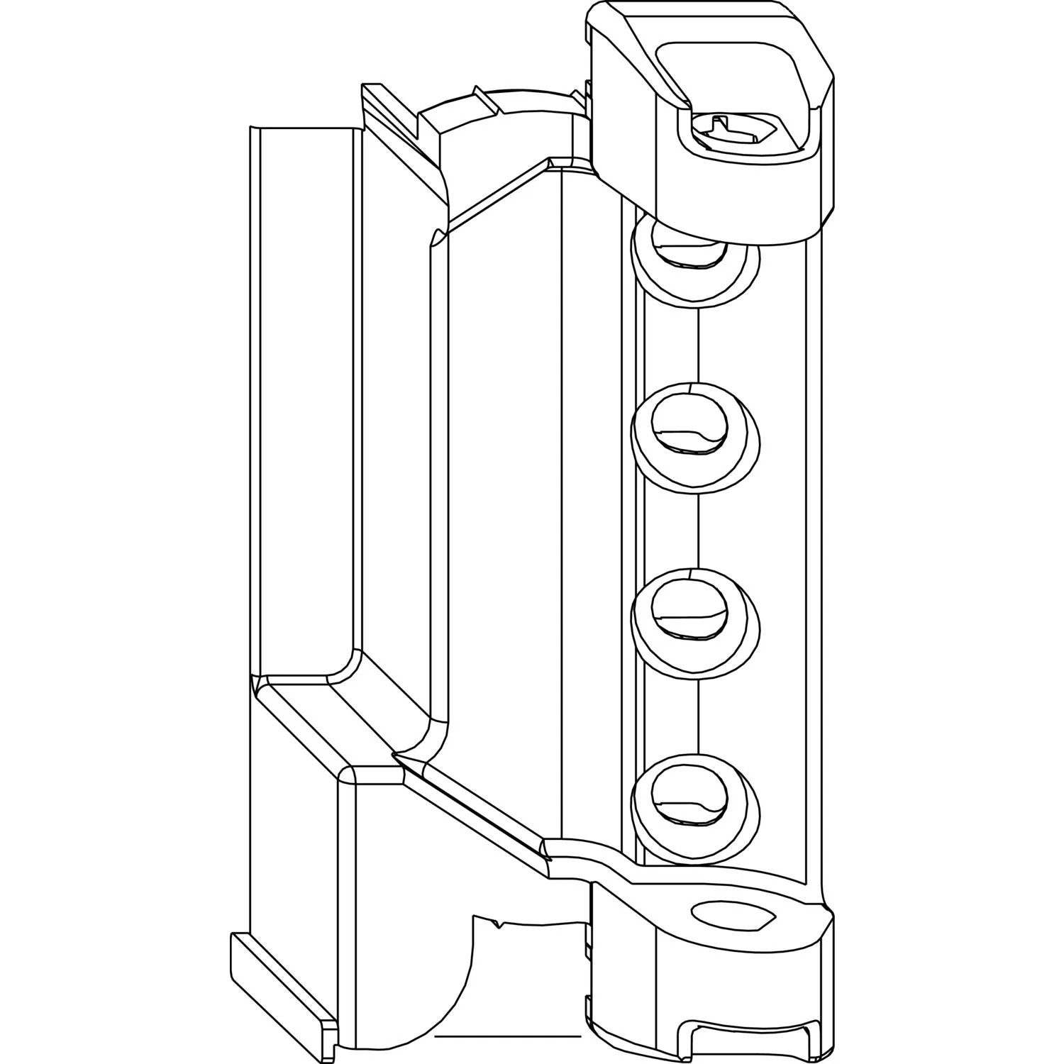Maco Scherenlager Dt130 4/18-9mm 130kg Silber Rechts