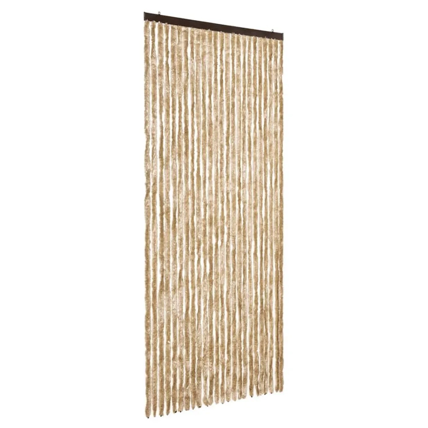 vidaXL Fliegenvorhang Beige 100x200 cm Chenille 377377