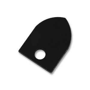 EBERTH Blattbohrkopf für Rohrreinigungsspirale, 50-125mm Rohrdurchmesser, M6-Kupplung.