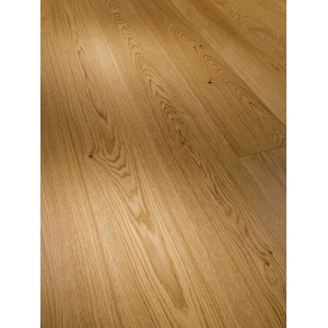 Parador Parkettmuster: Natur Eiche Landhausdiele, matte Oberfläche und Holzstruktur.