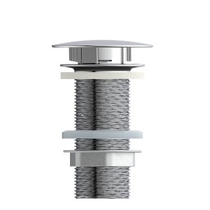 Kirchhoff Ablaufventil, 32mm, chrom, für Waschbecken ohne Überlauf