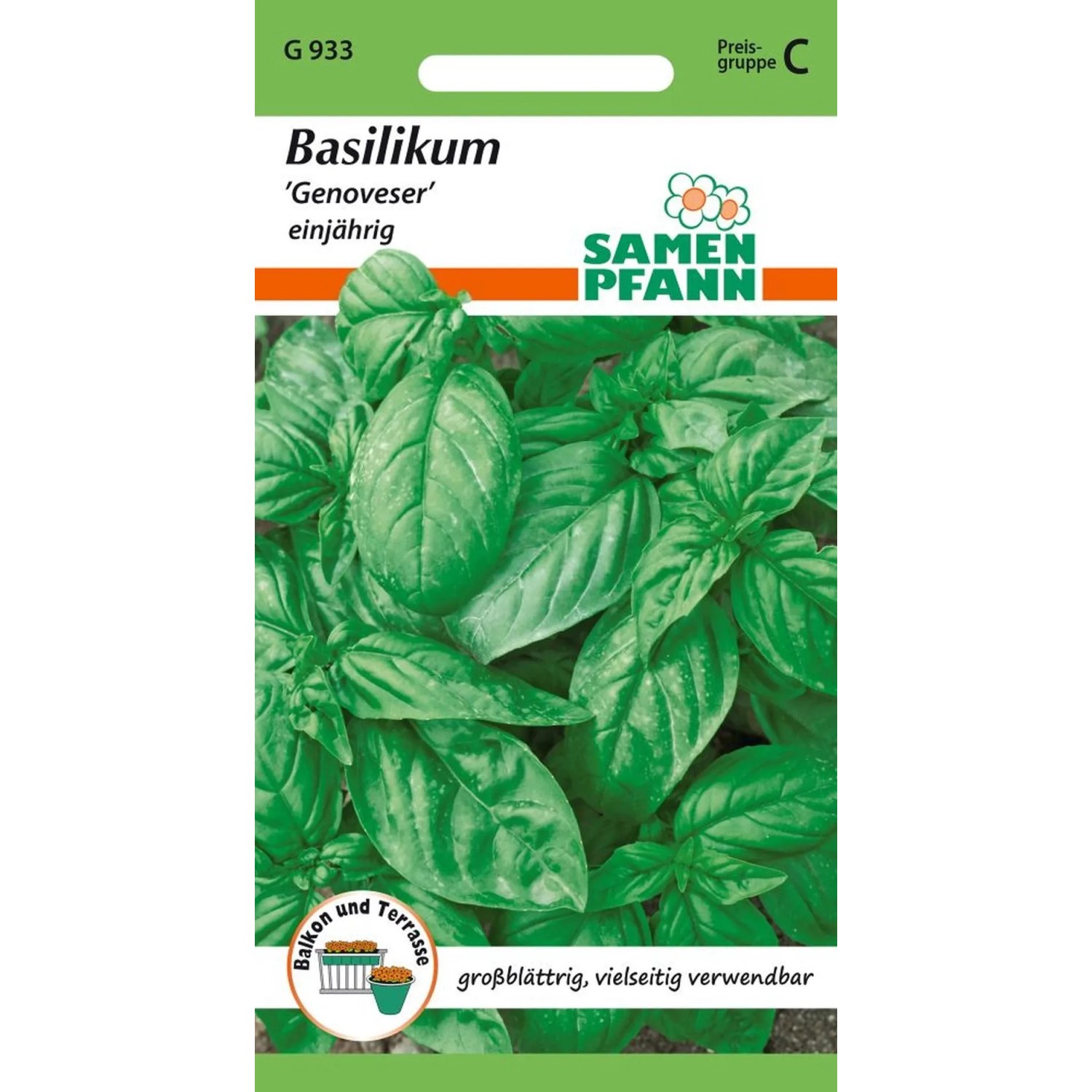 SAMEN PFANN Basilikum Genoveser günstig online kaufen