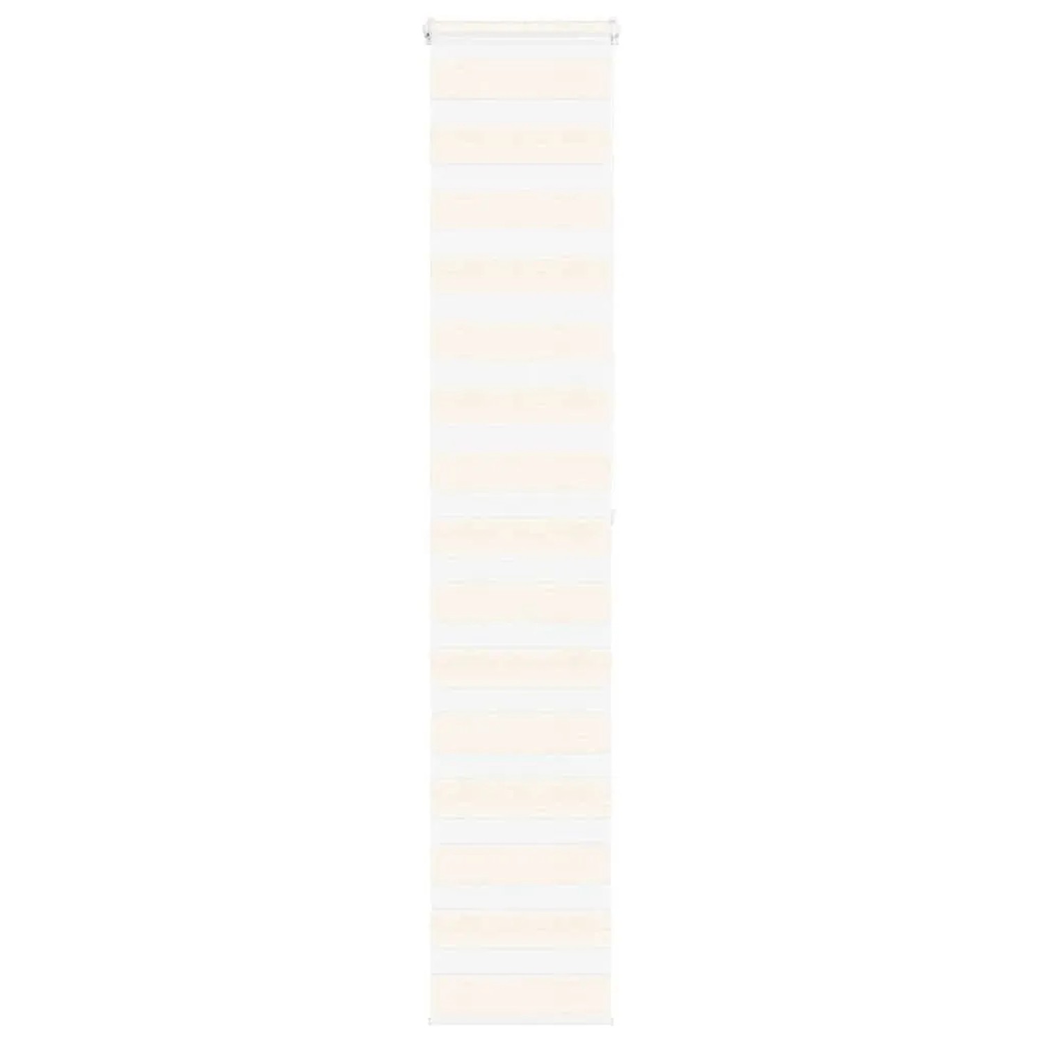 vidaXL Doppelrollo Marmorbeige 45x200 cm Stoffbreite 40,9 cm Polyester 4014 günstig online kaufen