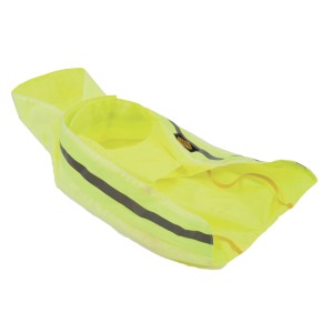 Fashion Dog Reflektierender Regenmantel für Hunde Neongelb 47 cm