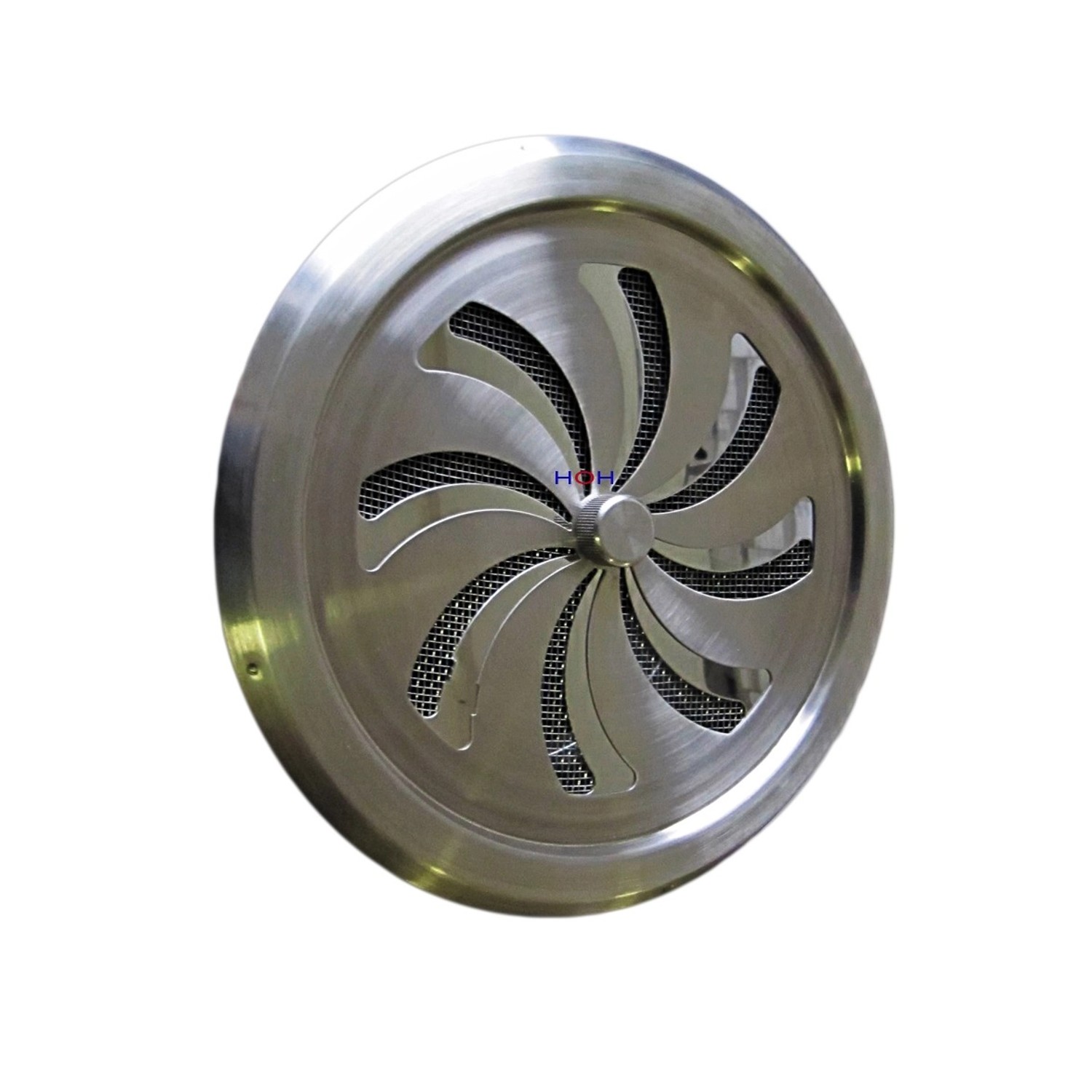 Häusler Edelstahl Abluftgitter LG-6512 L V2A Zuluft Schiebegitter DIN 125 L günstig online kaufen