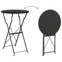 vidaXL Bistrotisch Anthrazit Ø50x71 cm Pulverbeschichteter Stahl 42002966_9