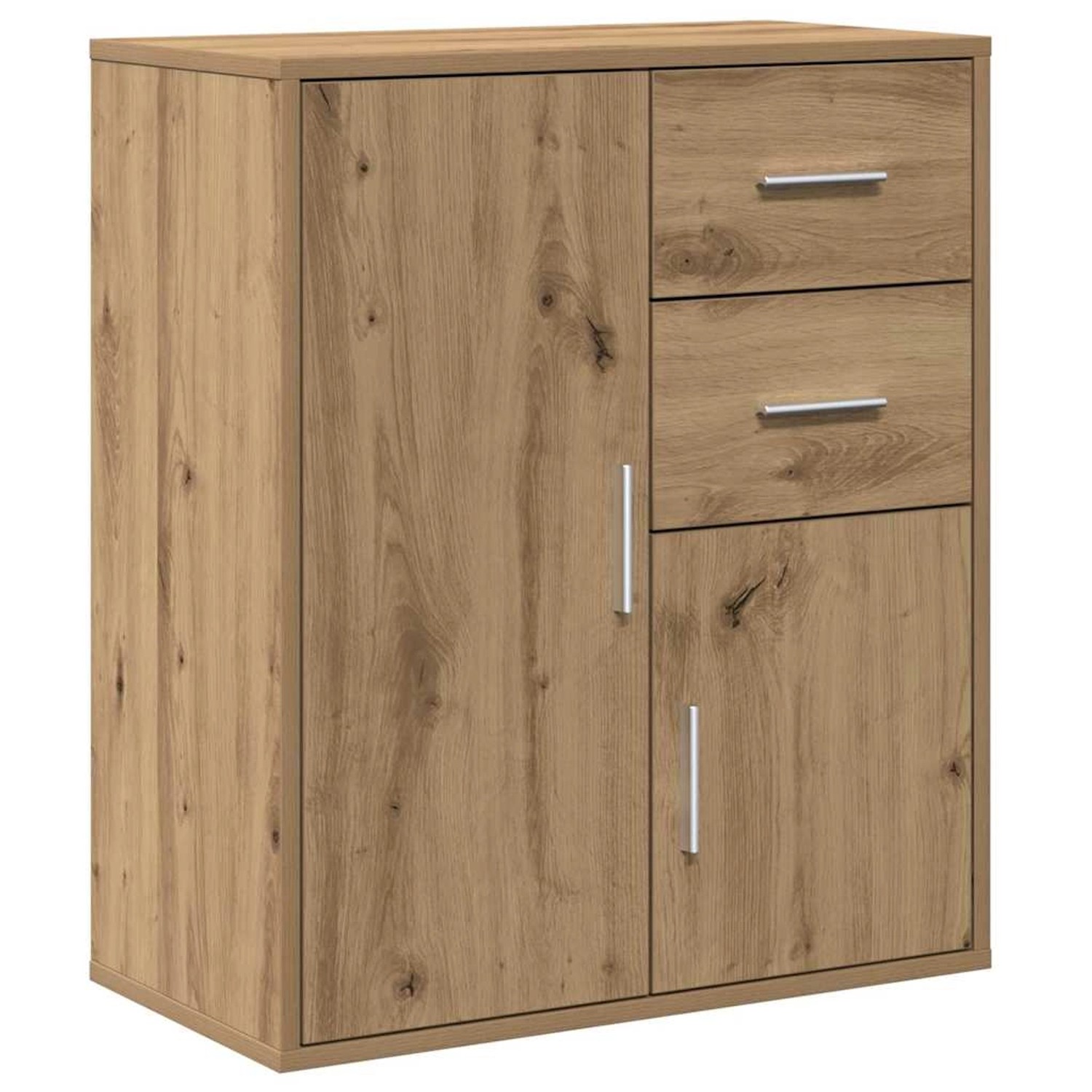 vidaXL Sideboard Artisan-Eiche 60 x 31 x 70 cm Holzwerkstoff 871416 günstig online kaufen