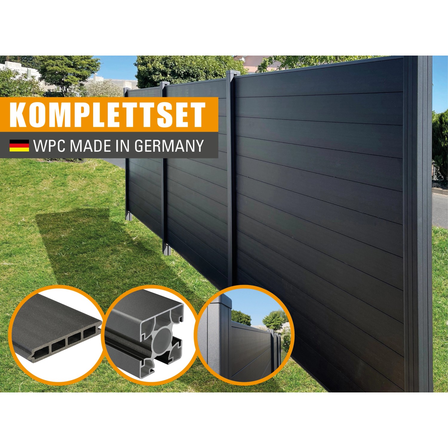 Wpc zaun kaufen bei OBI