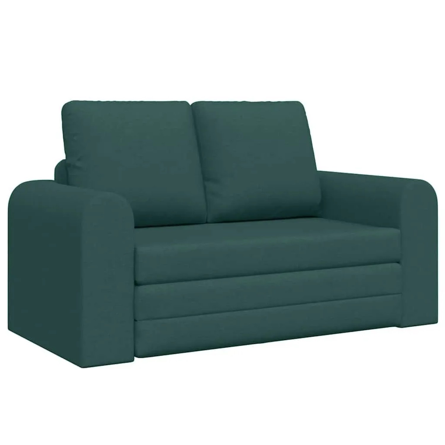 vidaXL Schlafsofa 60cm Dunkelgrün Stoff 4106677