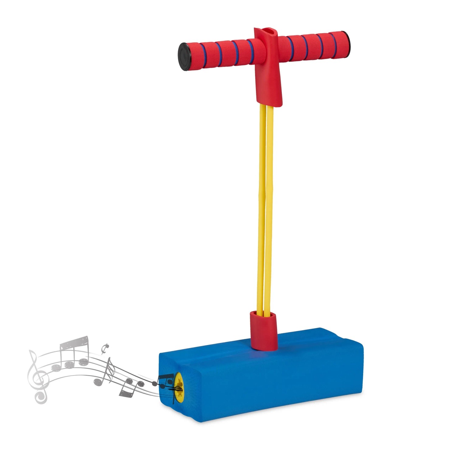 Relaxdays Pogo Jumper Kunststoff Blau Rutschfest 42 cm x 22 cm x 10 cm 200 g
