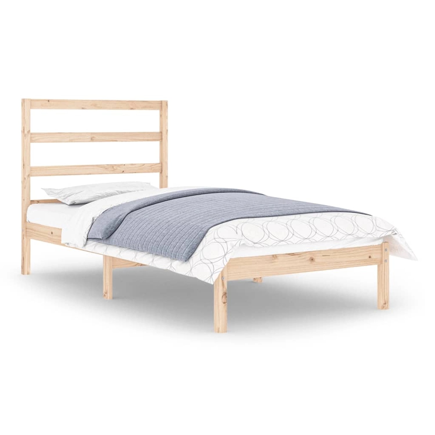 vidaXL Massivholzbett 90x190 cm 3104898 günstig online kaufen