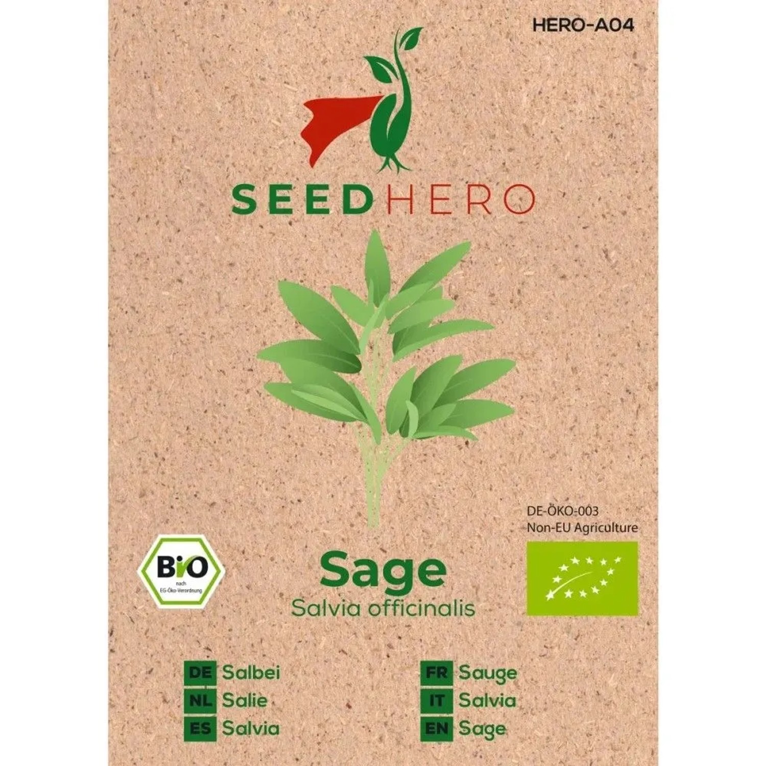 Seedhero BIO Salbei Samen