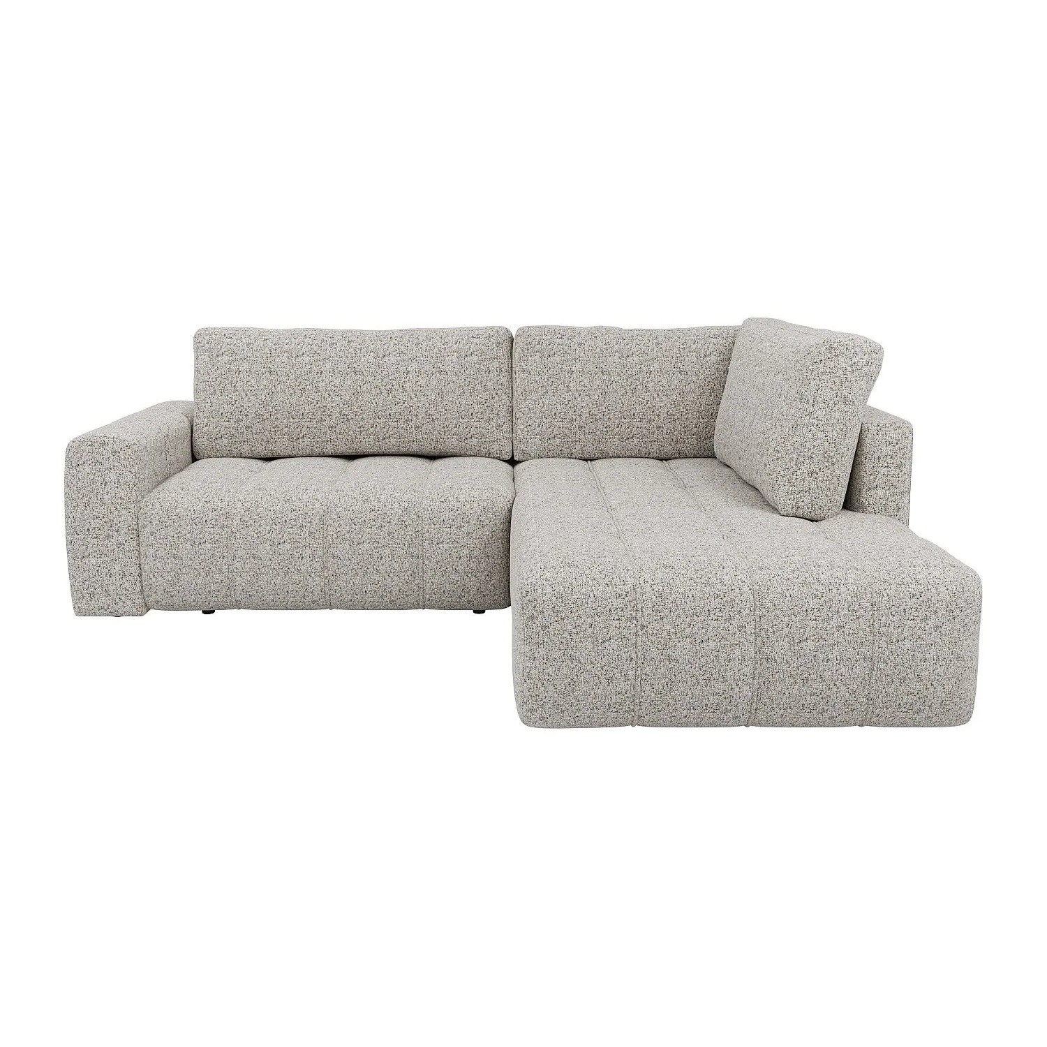 Vente-unique Sofa Ohne Schlafmöglichkeit Loriona Grau 275 cm