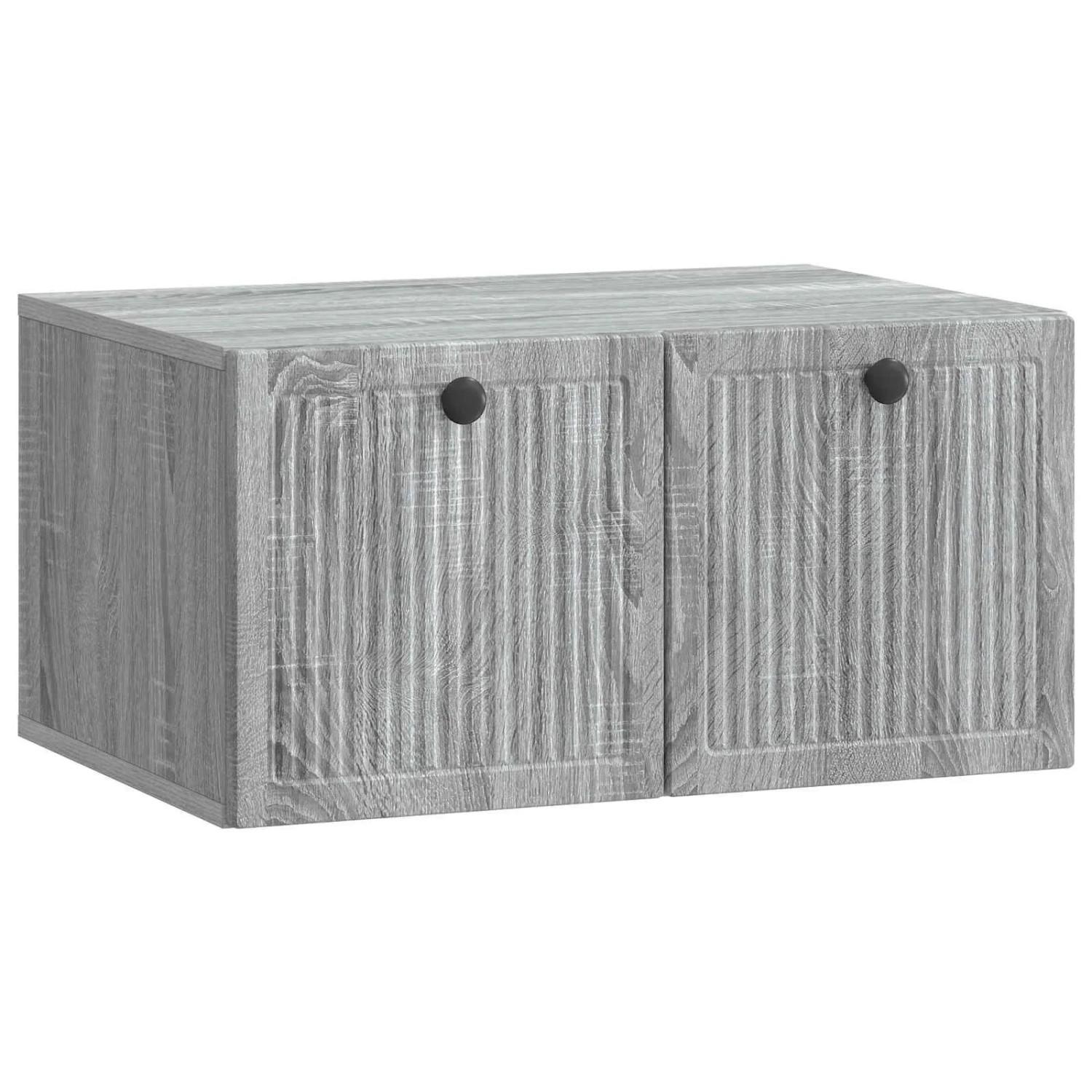 vidaXL Wandmontierter TV-Schrank Graues Sonoma 59,5 x 41 x 30 cm 898001