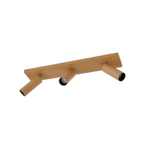 Arcchio Strahler Brinja Slim 10041200 Modern in Braun aus Aluminium 3-flammig GU10 Flurleuchte