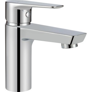 baliv Waschtischarmatur WT-580 Chrom, Einhebelmischer für Waschbecken im Badezimmer.