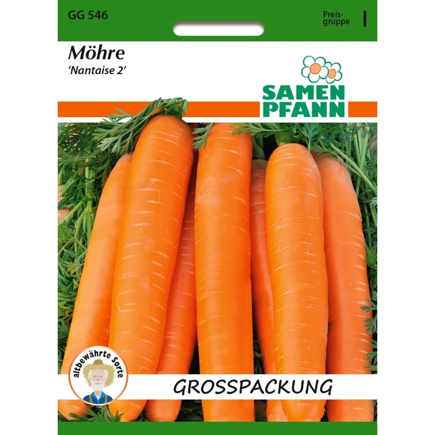 SAMEN PFANN Möhre Nantaise 2