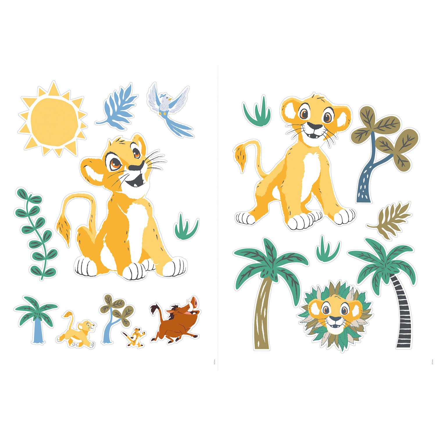 Komar Wandsticker Lion King Faraway 70 cm x 50 cm günstig online kaufen