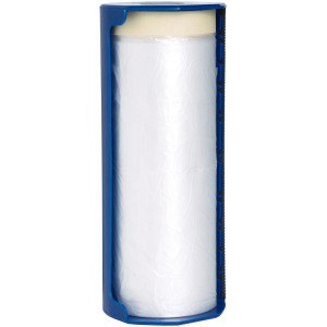 LUX Abdeckfolie mit Klebeband im Spender, 33 m x 1,4 m, für Malerarbeiten.